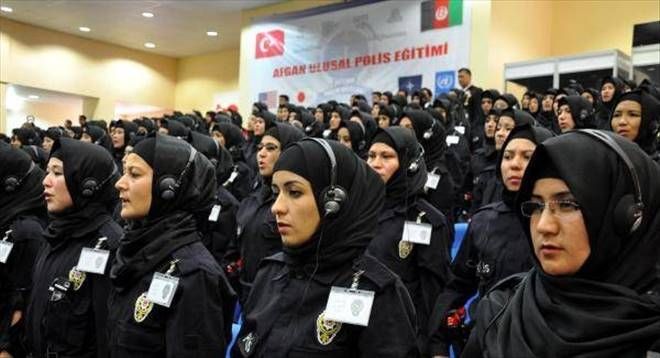332 Afgan Kadın Polis Adayı Sivas´ta Eğitim Görecek