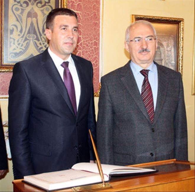 Kosova Devlet Bakanı Demiri, Sivas´ta
