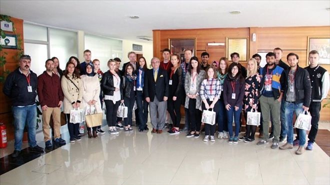 Yabancı Öğrencilerden Sivas Belediyesine Ziyaret