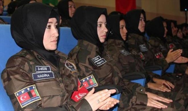 Sivas´ta 59 Afgan Kadın Polis Adayına Özel Harekat Eğitimi