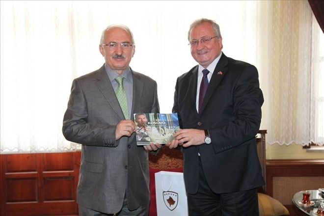 Kosova Büyükelçisi Spahiu, Sivas´ta