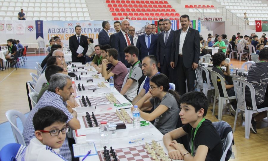 Sivas’ta Uluslararası Satranç Turnuvası düzenlendi 