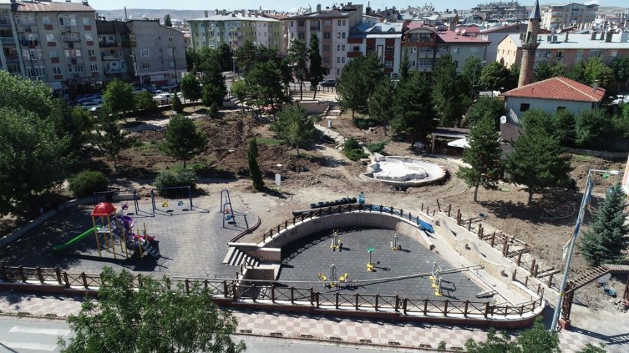 Sivas’ta parklar yenileniyor 