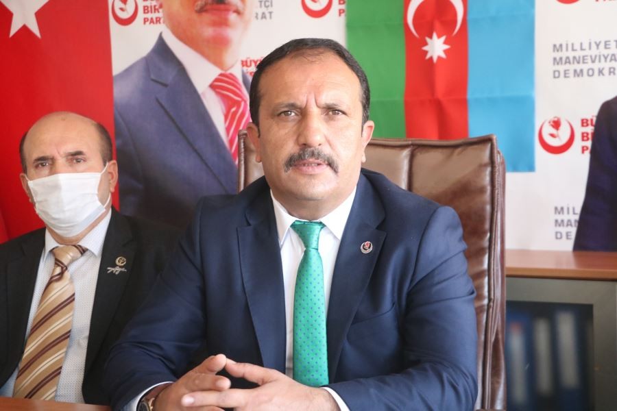  BBP Sivas il başkanlığından Azerbaycan’a destek