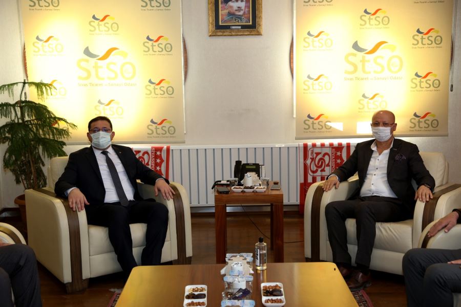 Sivas Ticaret ve Sanayi Odası (STSO) Yönetim Kurulu Başkanı Mustafa Eken’e teşekkür ziyaretleri devam ediyor.