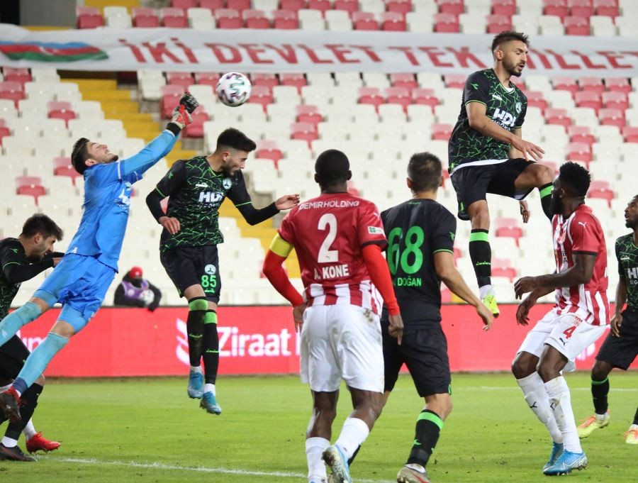Ziraat Türkiye Kupası: Sivasspor: 1 - Giresunspor: 0 (Maç sonucu)