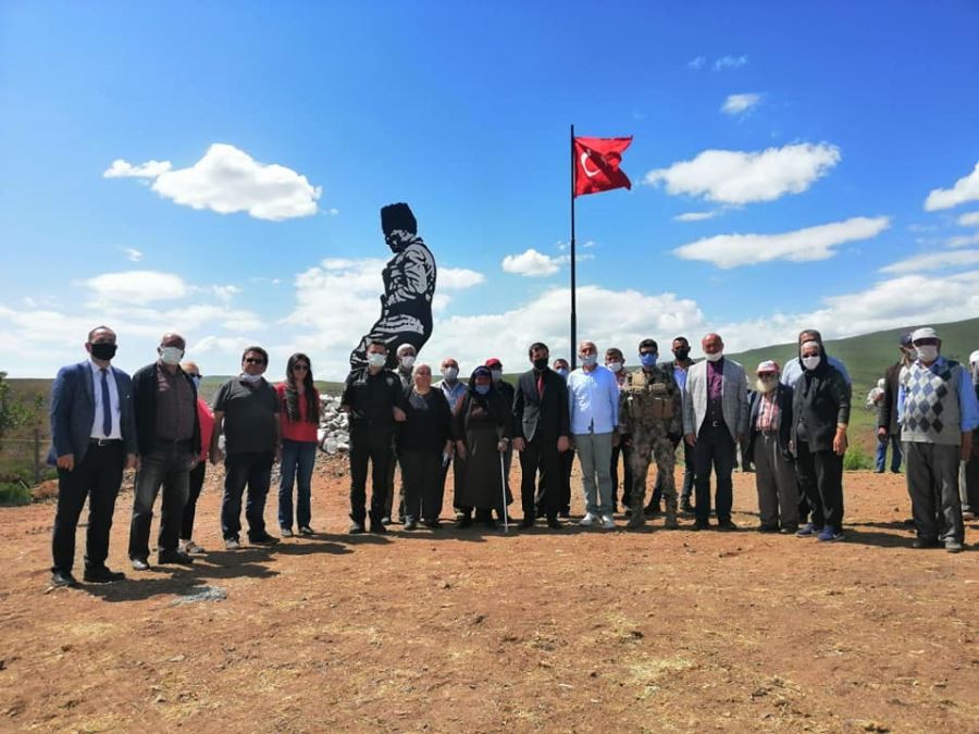 Delice’de Atatürk anıtı açıldı