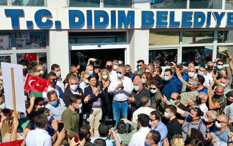 Aydın protokolünden Başkan Atabay’a destek: “Didim ranta teslim olmayacak”