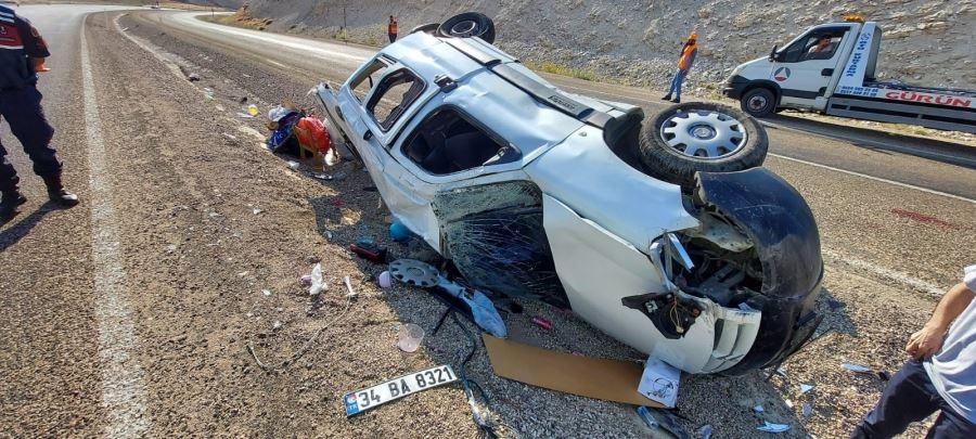 Sivas’ta trafik kazası 4 yaralı