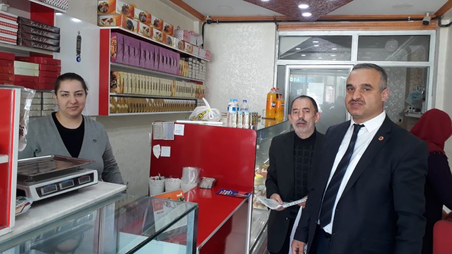 Saadet Partisi (SP) İl Başkan Yardımcısı Mehmet Nalbant; Gürün ilçesinde temaslarda bulundu.