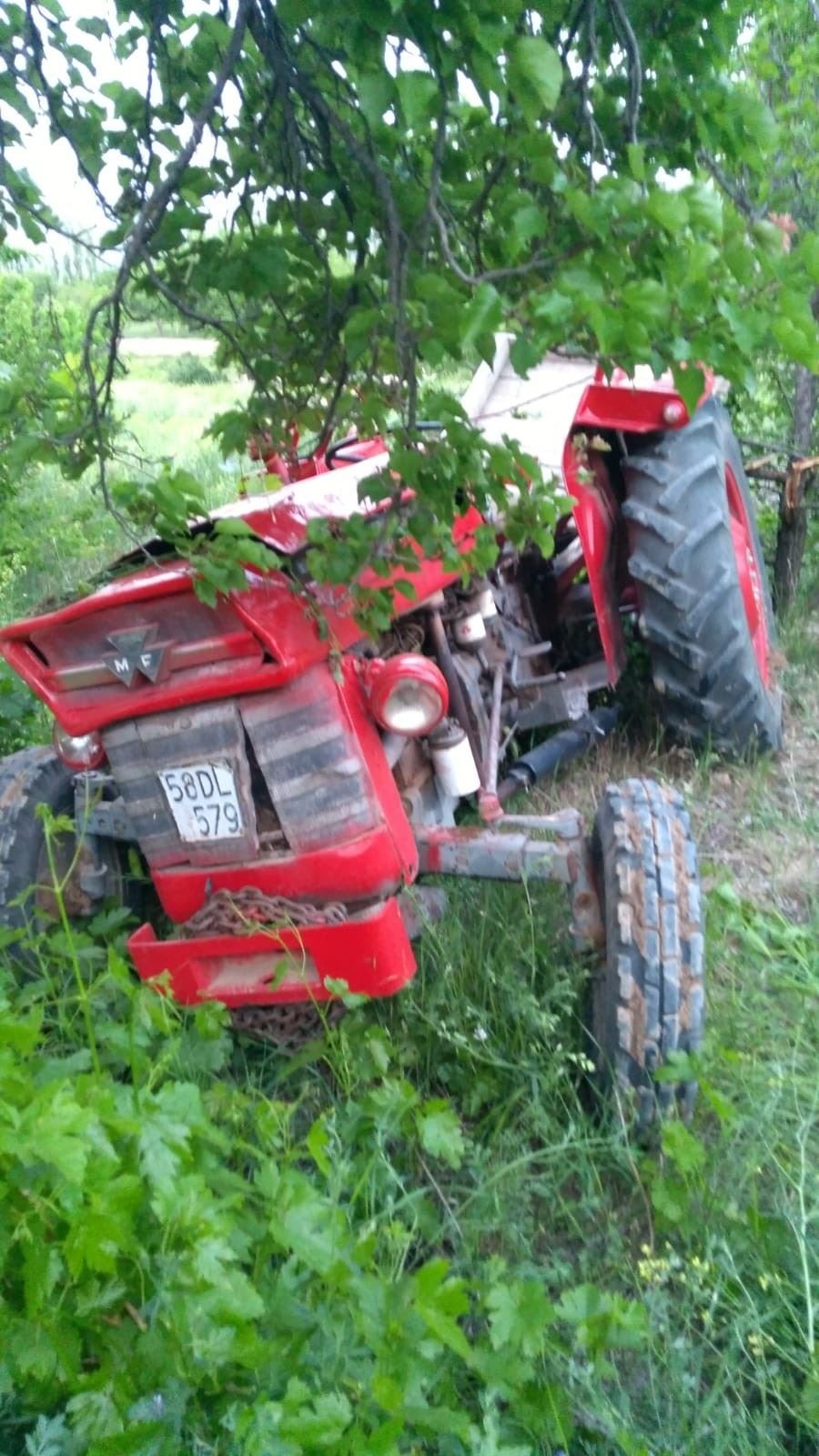 Traktör kazası 1 ölü