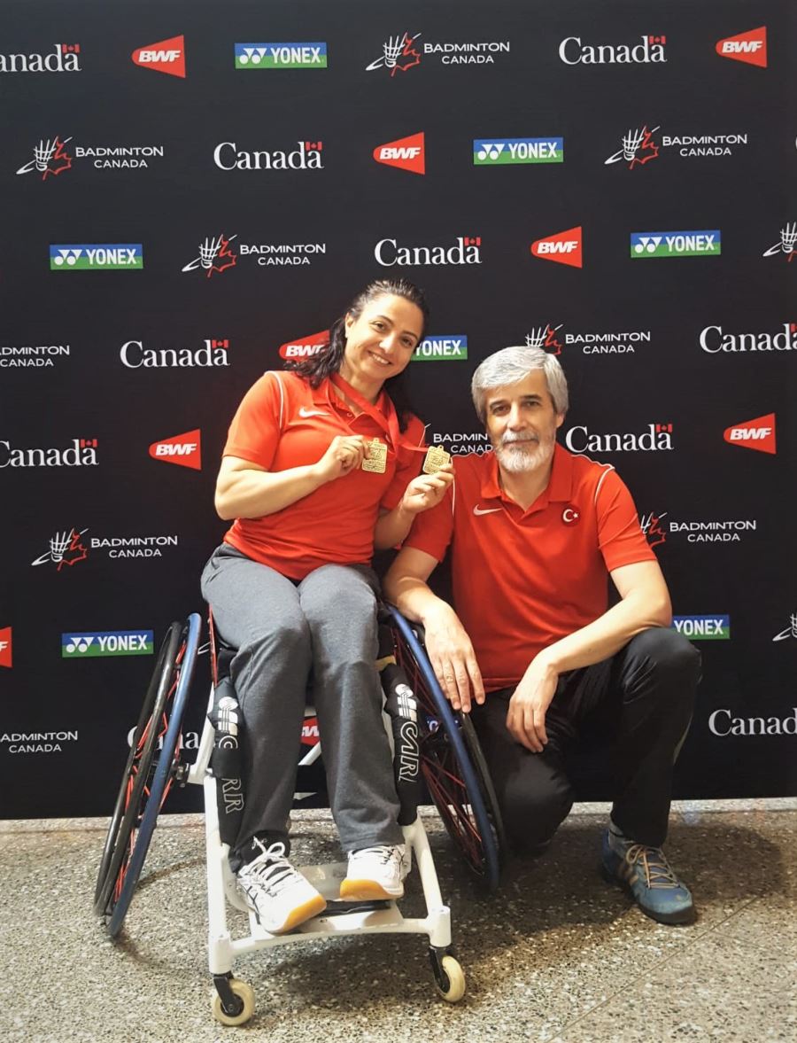   Torku Şeker Sporlu Paralimpik sporcu Emine Seçkin Kanada’da 2 altın madalya kazandı