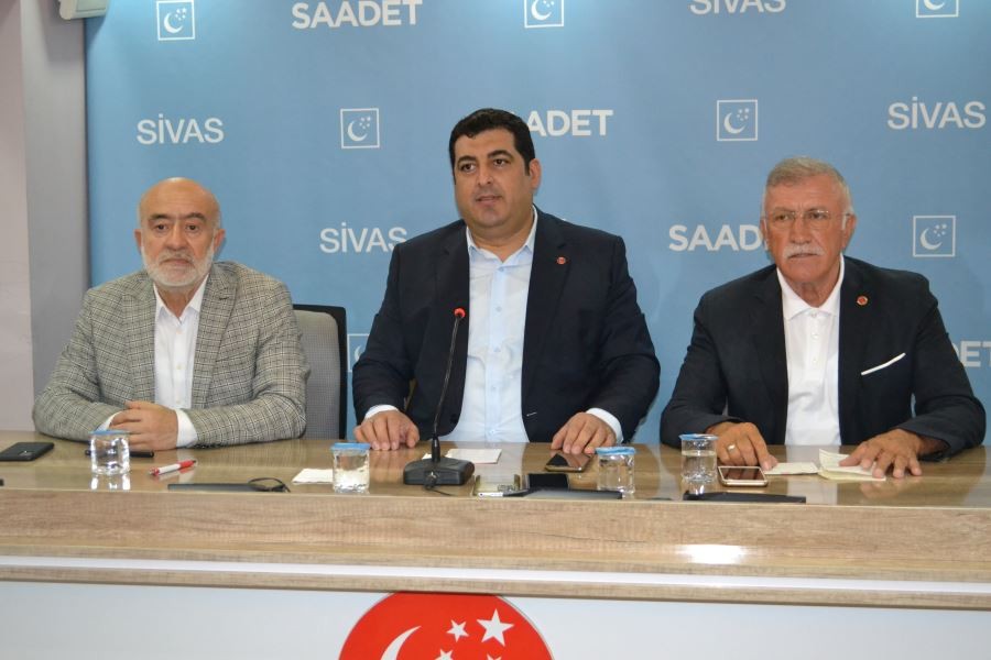 Sivas Saadet Partisi’nden yerel seçim startı