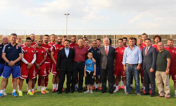 Vali Barut`tan Sivasspor Kulübüne Ziyaret