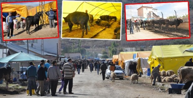 Pazarda Yoğunluk Yaşanıyor