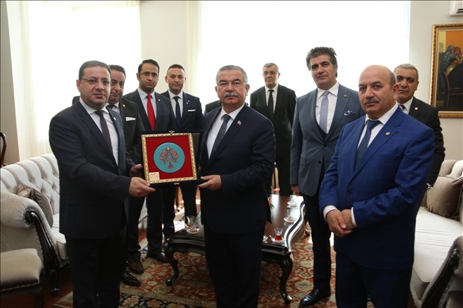 TSO´DAN BAKAN YILMAZ´A ZİYARET