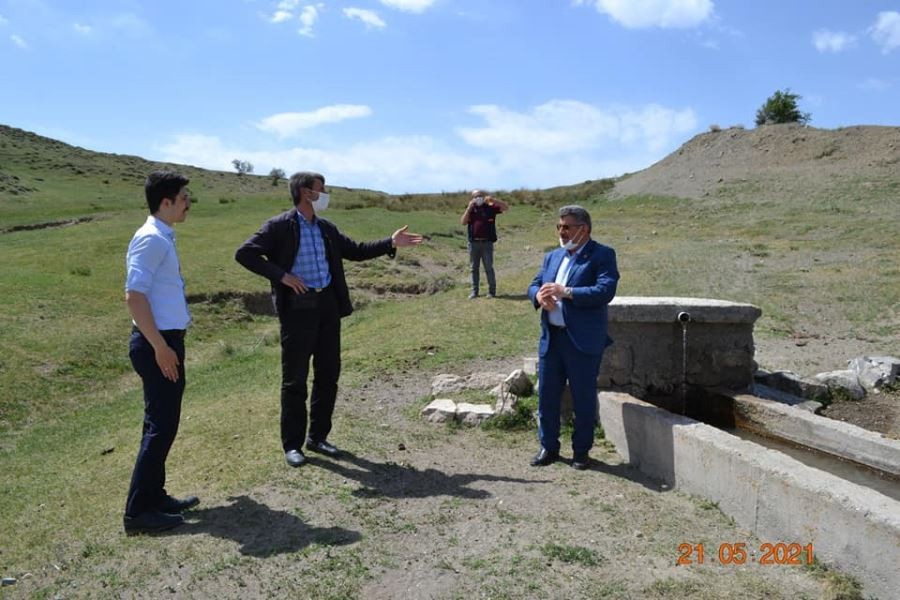 Planlanan yatırımları yerinde inceledi