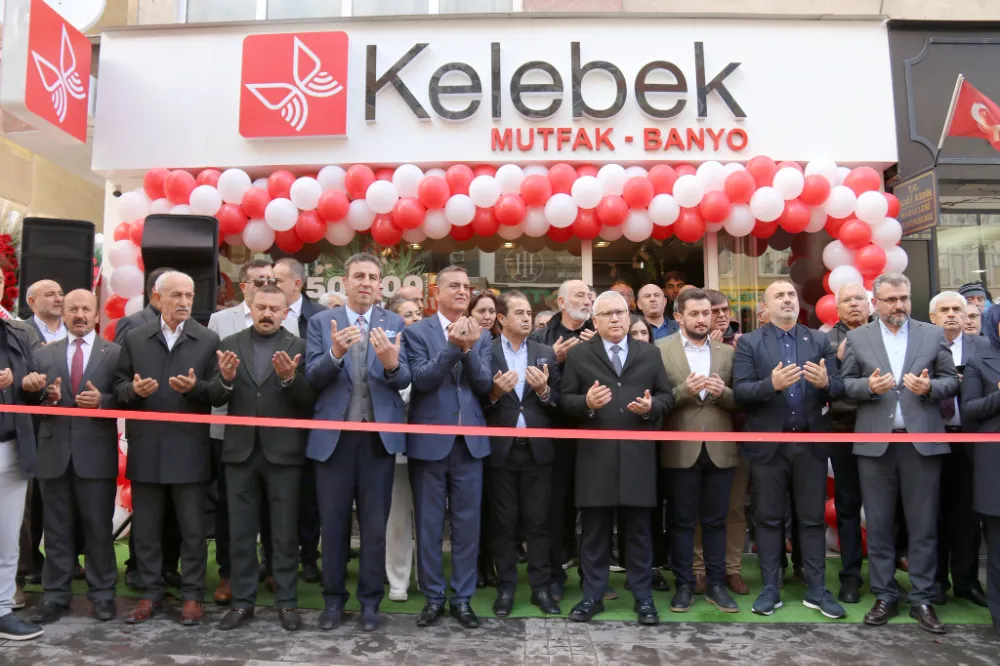 KELEBEK MUTFAK - BANYO MAĞAZASI HİZMETE GİRDİ 