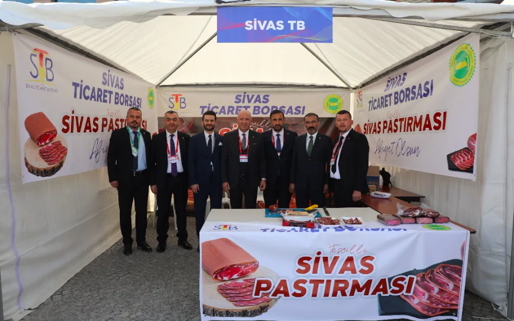 Borsa, Sivas Pastırmasını tanıttı 