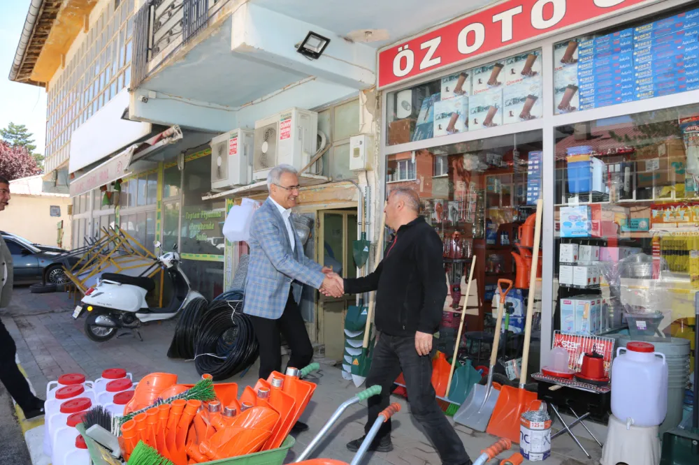 STSO Başkanı Zeki Özdemir, Ulaş ve Kangal İlçelerini Ziyaret Etti. 