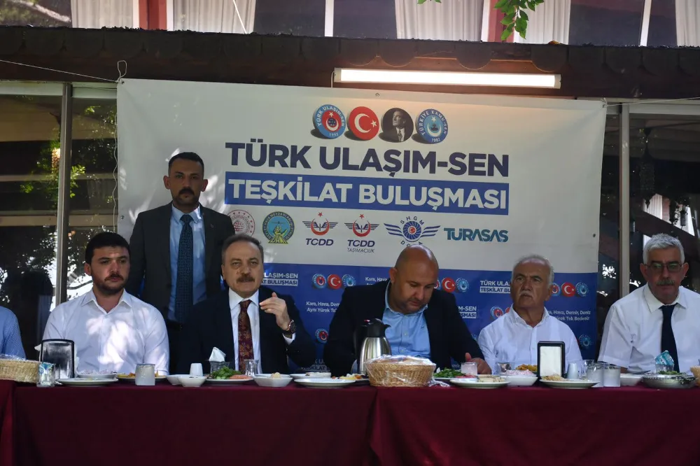 Türk Ulaşım-Sen ailesi Antalya’da buluştu