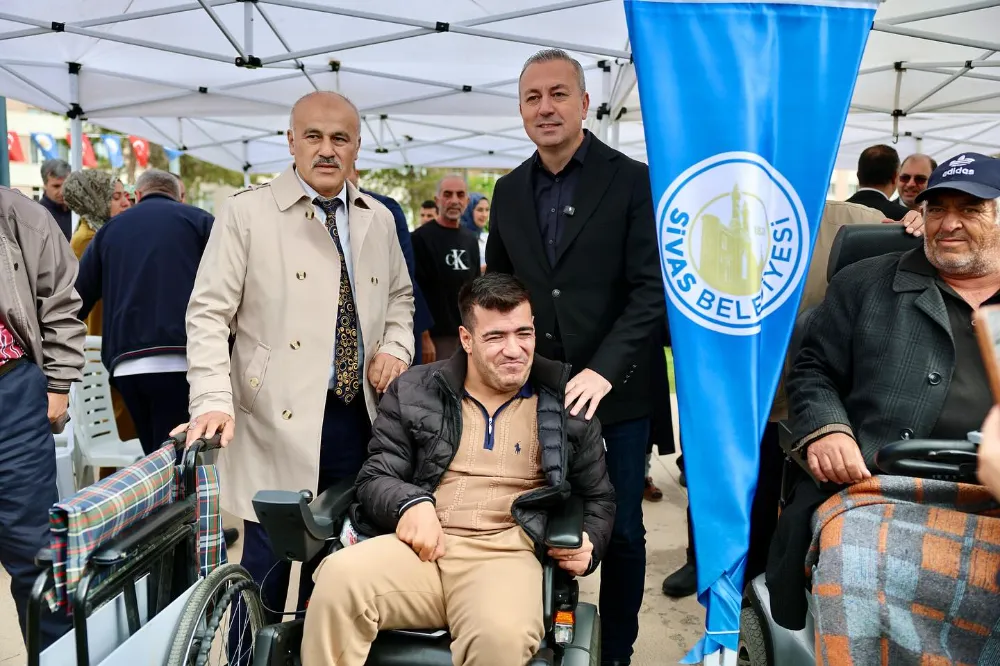 Sivas Belediyesi’nden Engellilere Destek