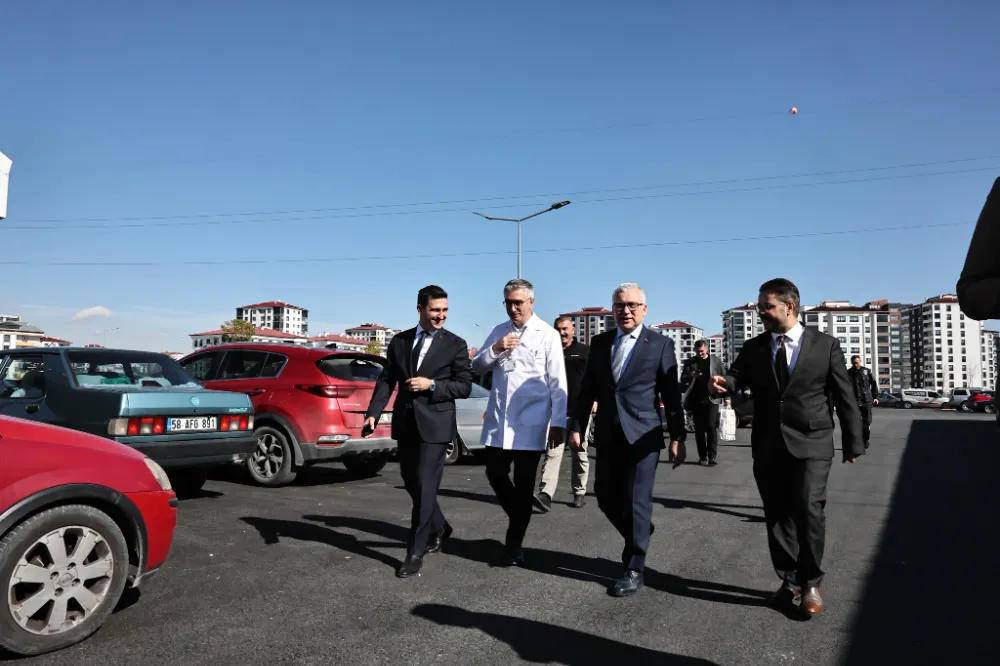 Sivas Numune Hastanesi Otoparkı Modern ve Güvenli Hale Getirildi