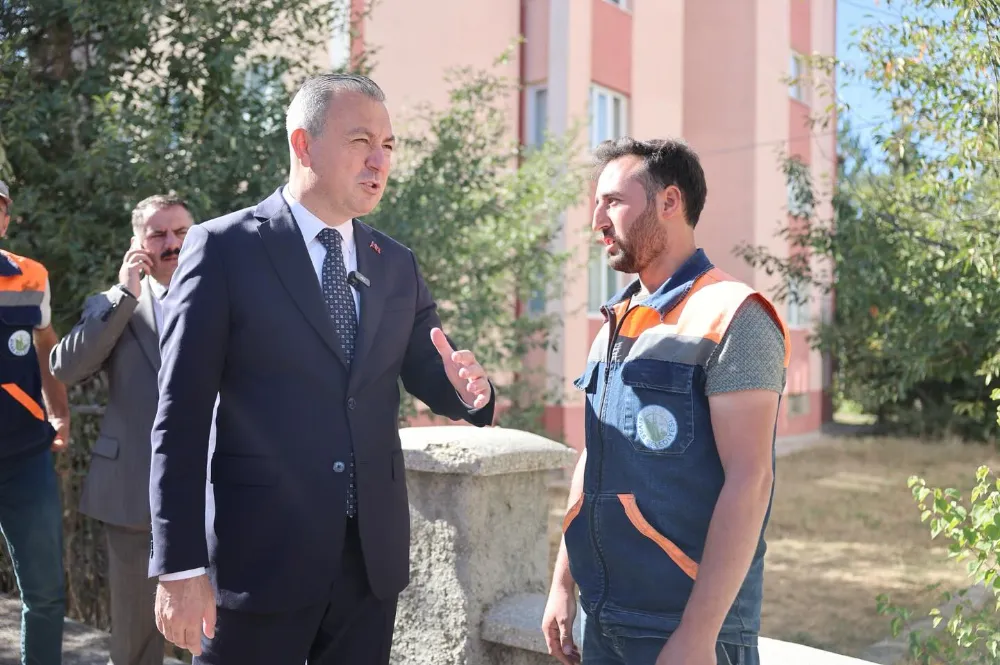 Uzun, çalışmaları yerinde inceledi