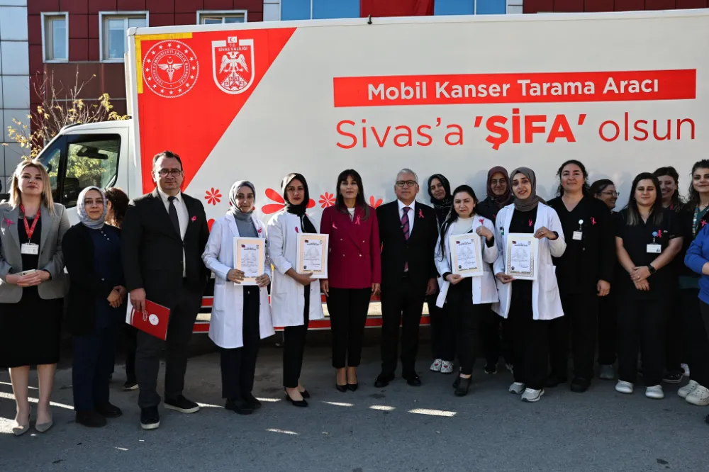 Sivas’ta Mobil Mamografi Aracıyla Erken Teşhiste Büyük Başarı