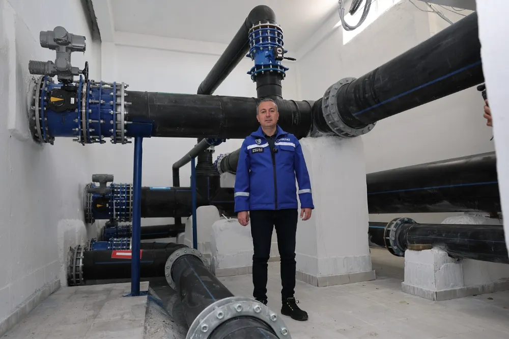 SİBESKİ, Türk-İş İçme Suyu Deposunu Yeniledi