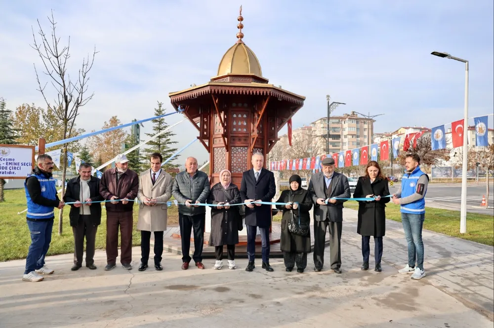 Sivas’ta Osmanlı Mirası Sebil Çeşmesi Hizmete Açıldı