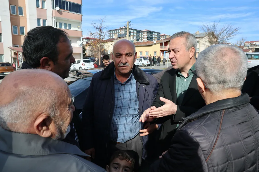 Başkan Uzun Sorunları Dinledi