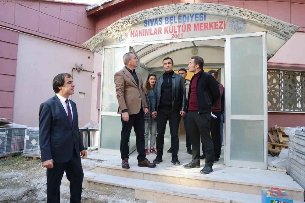 Atıl Bina Yeniden Hayat Buluyor: Hanımlar Kültür Merkezi’nde Tadilat Sürüyor