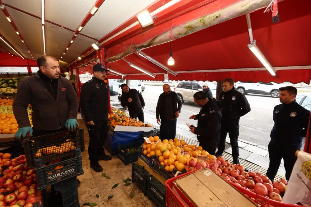 Sivas’ta Yaya Alanları İçin Zabıta Ekipleri Sahada