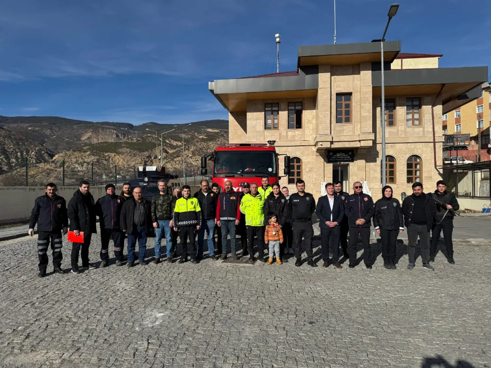 Koyulhisar’da yangın güvenliği ve tahliye eğitimi verildi