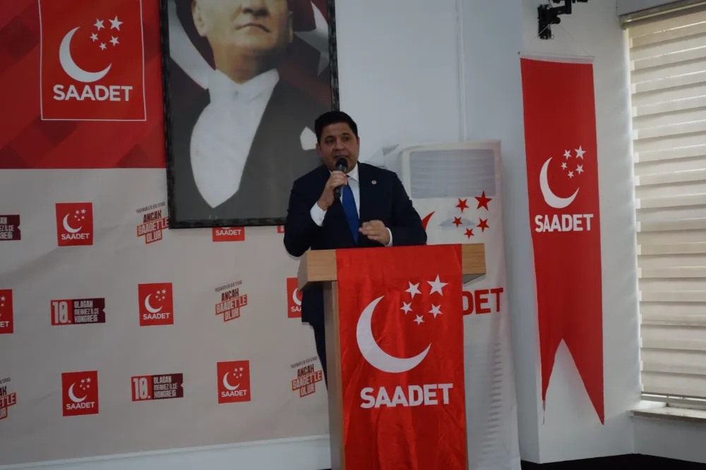 Sivas’ta Saadet Partisi 10. Olağan Merkez İlçe Kongresi Gerçekleşti