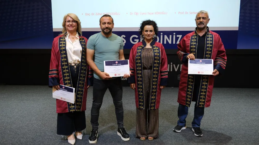 SCÜ’de Akademik Teşvik Ödül Töreni Düzenlendi