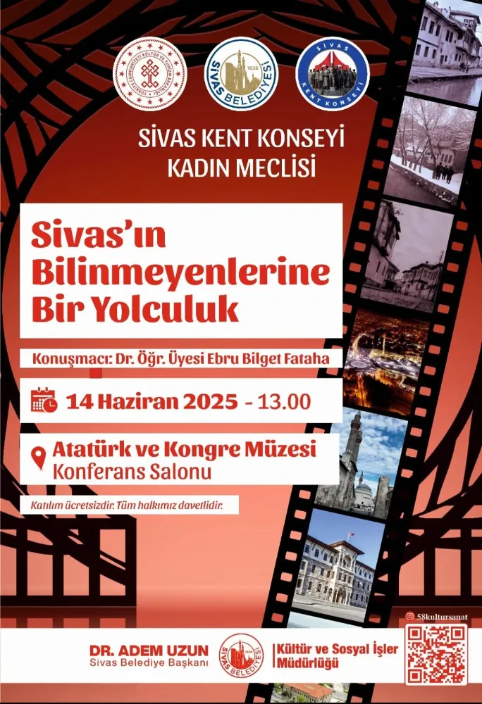 SİVAS’IN BİLİNMEYENLERİNE YOLCULUK BAŞLIYOR