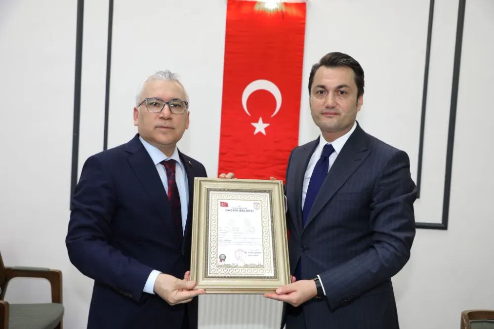Vali Şimşek, Öztürk’e başarılar diledi