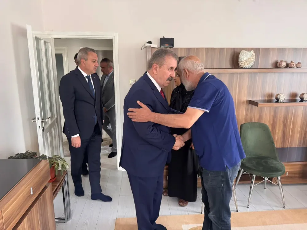 Şehit ailesine taziye ziyareti 