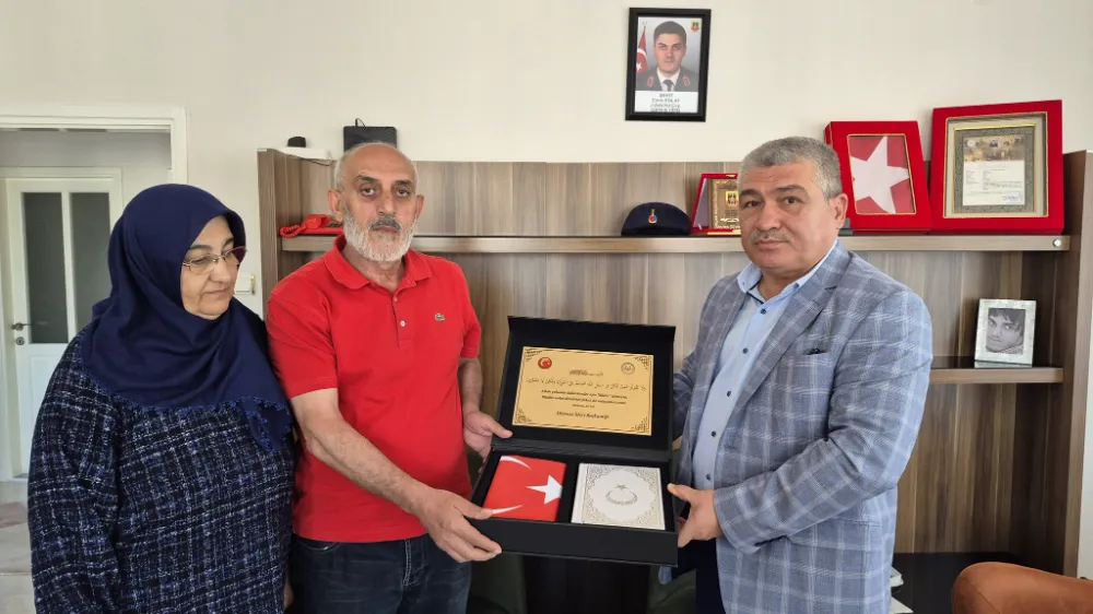 İl Müftüsü Altunkaya’dan Şehit Emre Polat’ın Ailesine Anlamlı Ziyaret