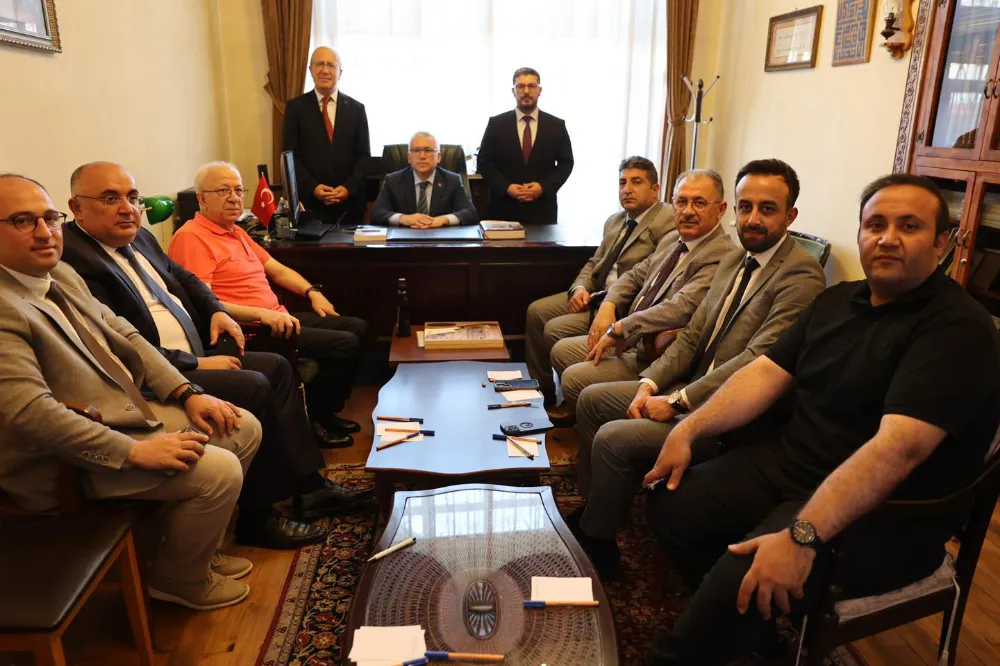 Vali başkanlığında toplandılar 