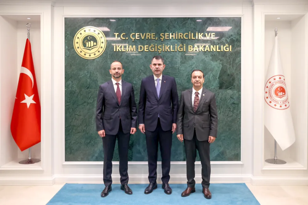 MHP Sivas Heyeti, Çevre ve Şehircilik Bakanı Murat Kurum’u Ziyaret Etti