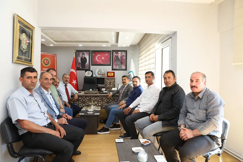 Milli Eğitim Müdürü Fatih Erdoğan’dan Mahalle Muhtarlarına Ziyare