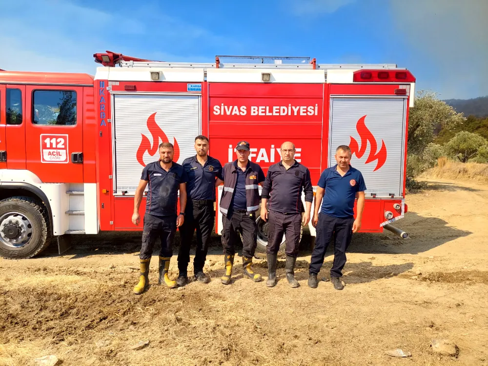 SİVAS İTFAİYESİ, HATAY’A YARDIM ELİNİ UZATTI 