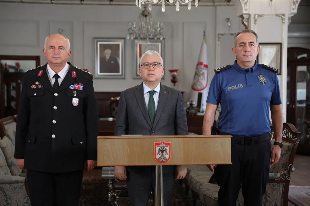 Vali Şimşek: “Sivas’ın Huzuru İçin Suçla Mücadelemiz Kararlılıkla Sürüyor”