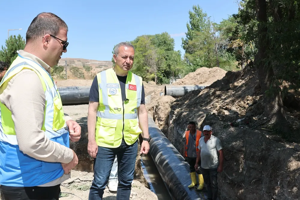 Sivas’ın Su Altyapısı Güçleniyor: Eski Hatlar Yenileniyor