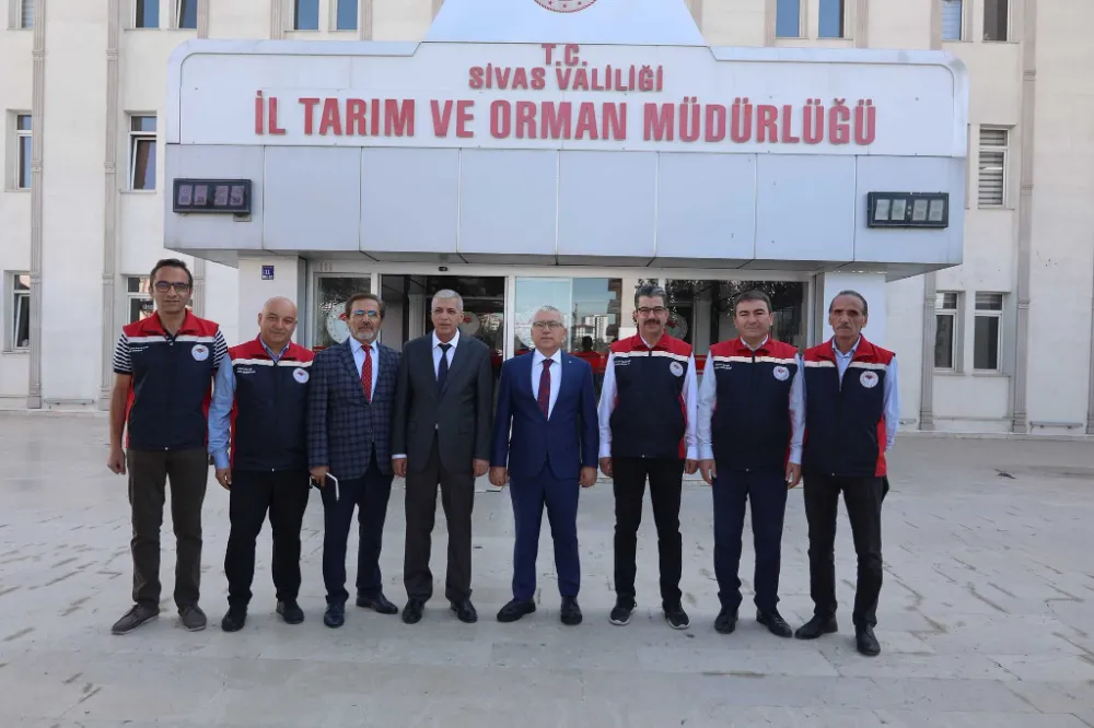 Vali Yılmaz Şimşek’ten Tarım ve Orman İl Müdürlüğü’ne Ziyaret