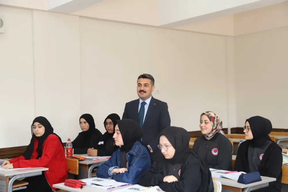 Millî Eğitim Müdürü Erdoğan’dan Yeni Eğitim Yılı Ziyareti