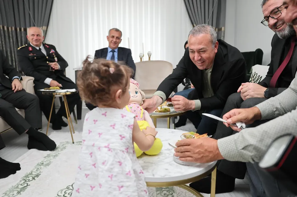 Başkan Adem Uzun’dan Gazilere Anlamlı Ziyaret